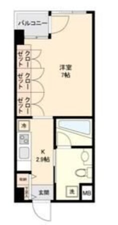 パークフラッツ永福町の物件間取画像